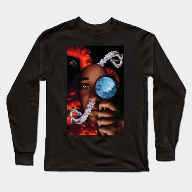 octopus Long Sleeve T-Shirt by BCGS